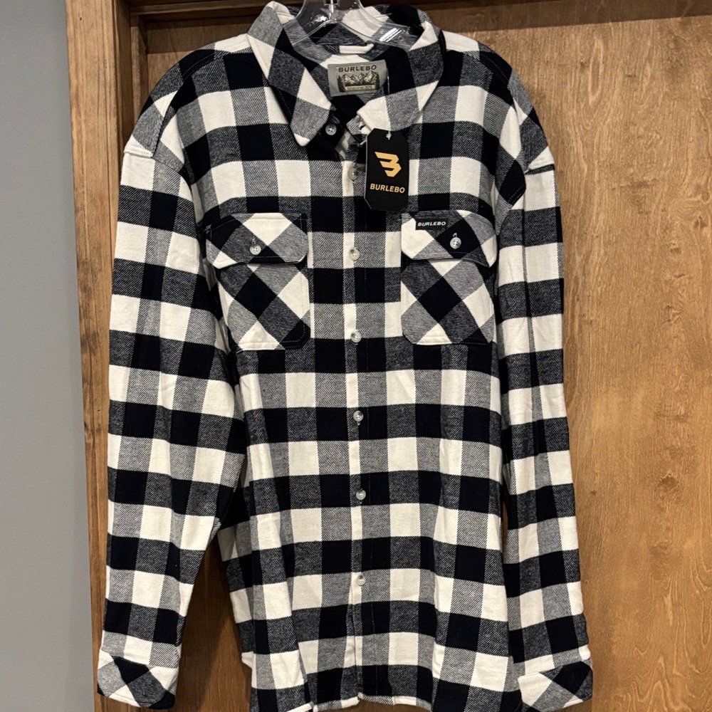 Burlebo Flannel Button Up